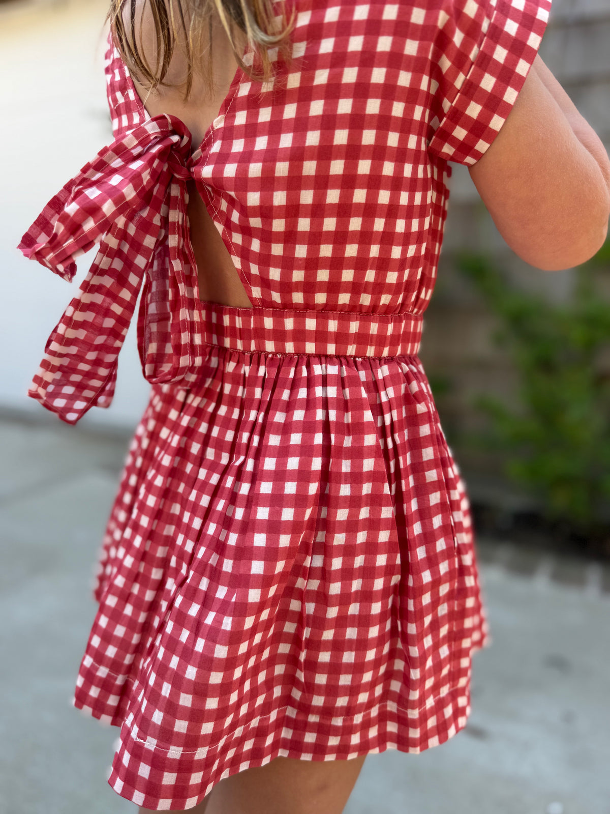 Bow Back Dress Bow Back Dress